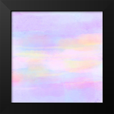 Pastel Dreams II Black Modern Wood Framed Art Print by Sizemore, Natalie