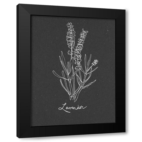 Scent Garden II Black Modern Wood Framed Art Print with Double Matting by Sizemore, Natalie