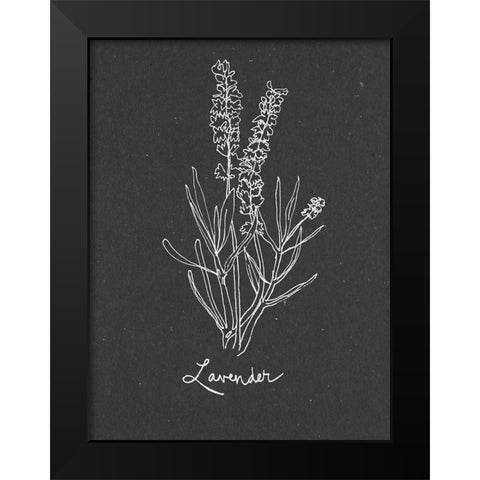 Scent Garden II Black Modern Wood Framed Art Print by Sizemore, Natalie