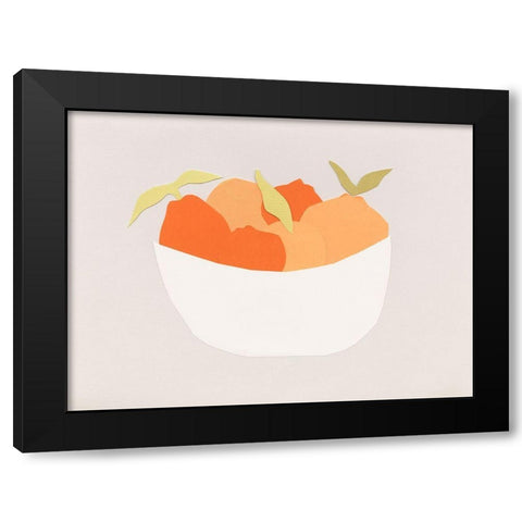 Sumo Citrus II Black Modern Wood Framed Art Print by Sizemore, Natalie