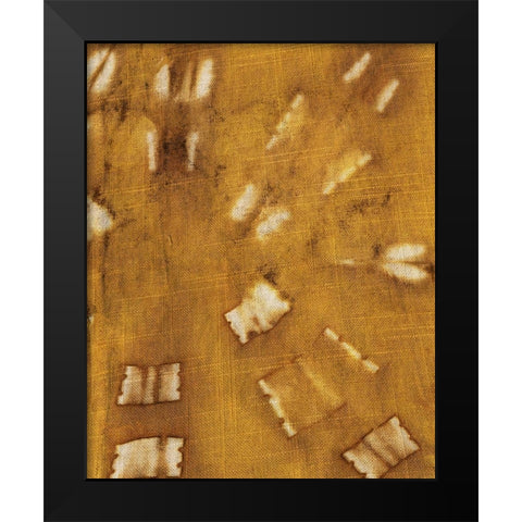 Turmeric Sunrise III Black Modern Wood Framed Art Print by Sizemore, Natalie
