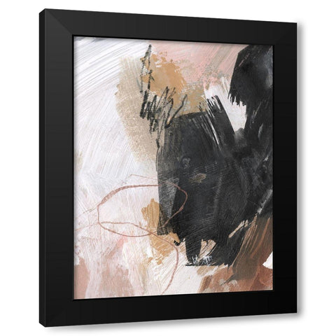 Unbleached Neutrals III Black Modern Wood Framed Art Print by Parker, Jennifer Paxton