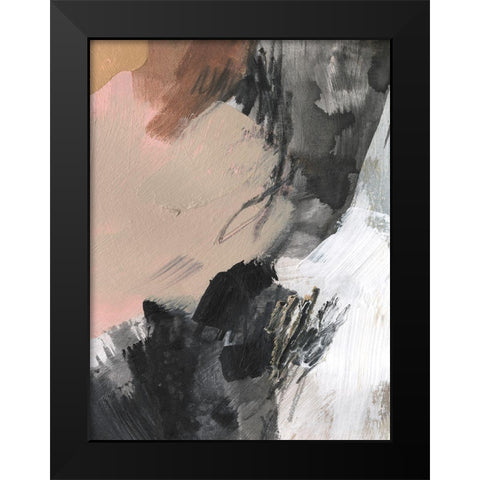 Unbleached Neutrals V Black Modern Wood Framed Art Print by Parker, Jennifer Paxton