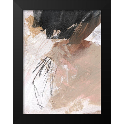 Unbleached Neutrals VI Black Modern Wood Framed Art Print by Parker, Jennifer Paxton
