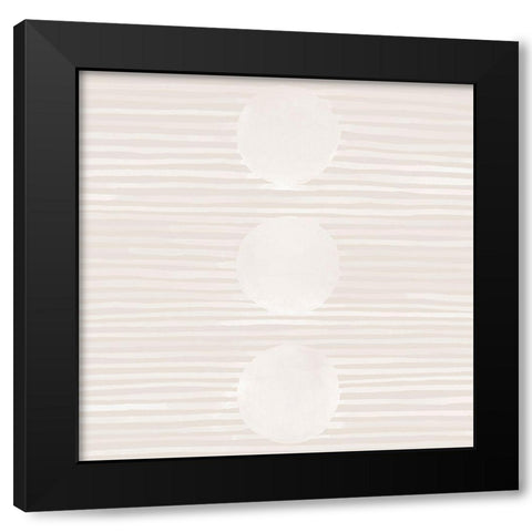 Soft Planets IV Black Modern Wood Framed Art Print with Double Matting by Popp, Grace