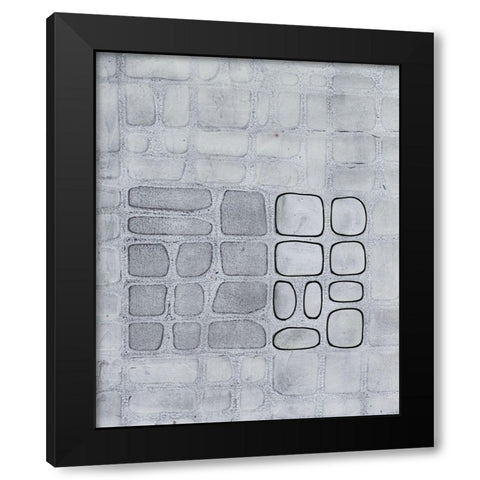 Lumen Colour II Black Modern Wood Framed Art Print by Lam, Vanna