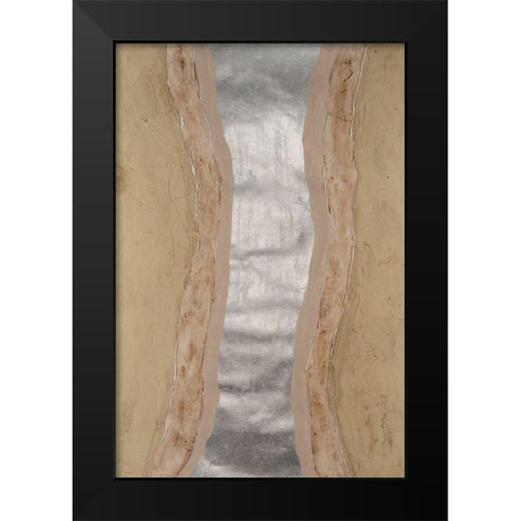 Silver Lake II Black Modern Wood Framed Art Print by Willett, Michael