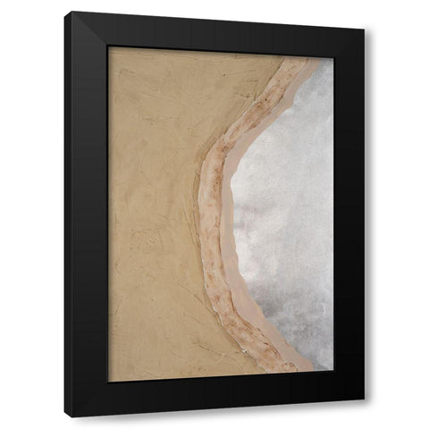 Silver Lake III Black Modern Wood Framed Art Print by Willett, Michael