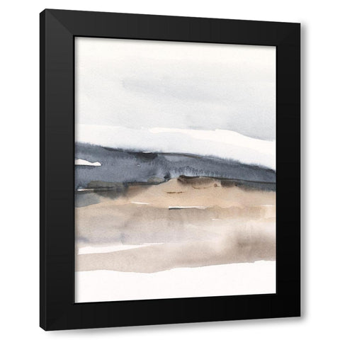 Hazy Vista I Black Modern Wood Framed Art Print by Harper, Ethan