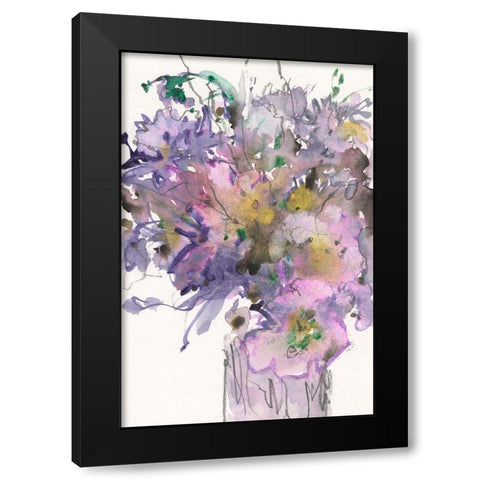 All that Glitters I Black Modern Wood Framed Art Print by Dixon, Samuel
