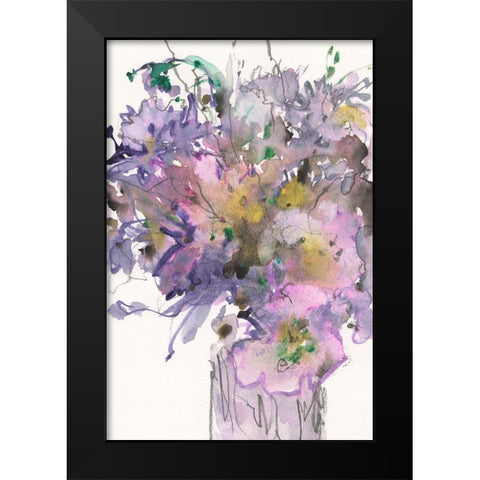 All that Glitters I Black Modern Wood Framed Art Print by Dixon, Samuel