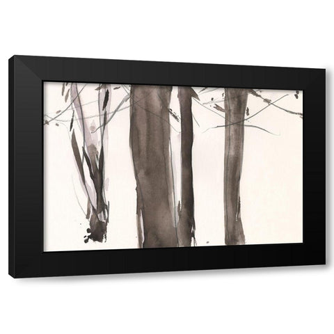 Under the Winter Tree I Black Modern Wood Framed Art Print by Dixon, Samuel
