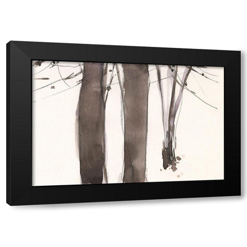 Under the Winter Tree II Black Modern Wood Framed Art Print by Dixon, Samuel