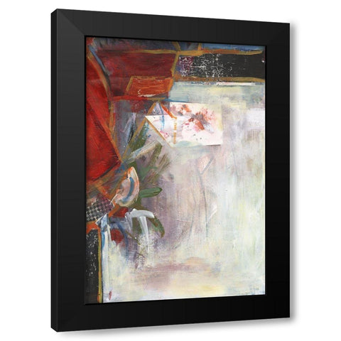 City Life III Black Modern Wood Framed Art Print by Combs, Joyce