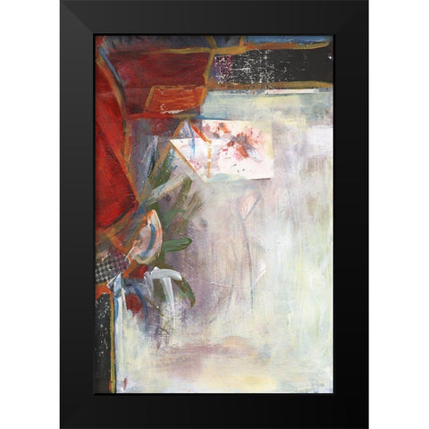 City Life III Black Modern Wood Framed Art Print by Combs, Joyce