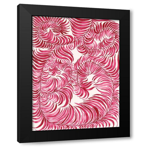 Quiet Harmony II Black Modern Wood Framed Art Print by Moore, Regina