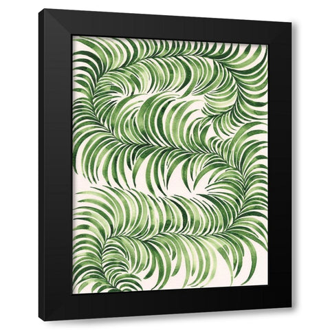 Quiet Harmony III Black Modern Wood Framed Art Print by Moore, Regina