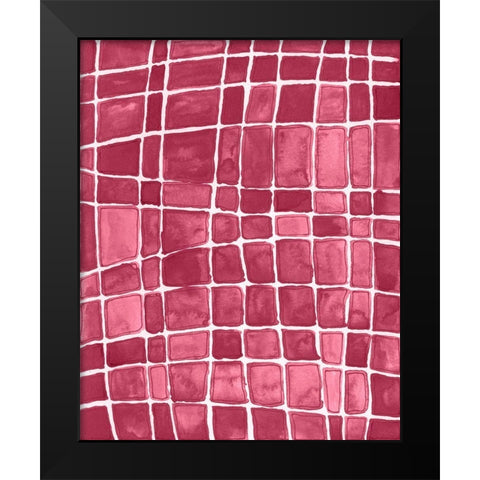 Square Bluff III Black Modern Wood Framed Art Print by Moore, Regina