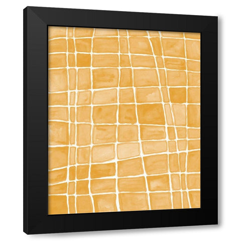 Square Bluff IV Black Modern Wood Framed Art Print by Moore, Regina