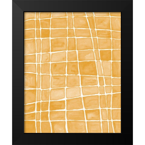 Square Bluff IV Black Modern Wood Framed Art Print by Moore, Regina