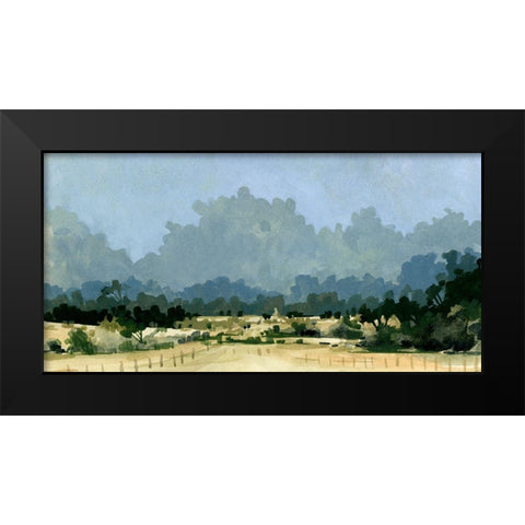 Wild Farmland I Black Modern Wood Framed Art Print by Caroline, Emma