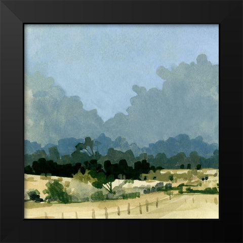 Wild Farmland II Black Modern Wood Framed Art Print by Caroline, Emma