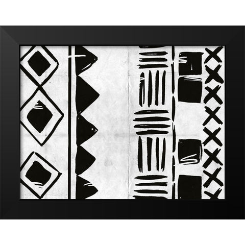 Becoming One III Black Modern Wood Framed Art Print by Wang, Melissa