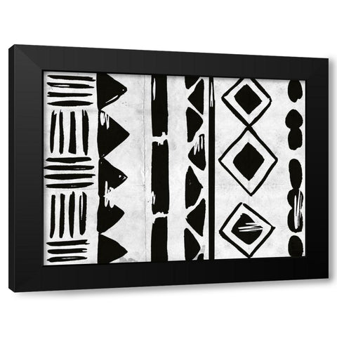 Becoming One IV Black Modern Wood Framed Art Print with Double Matting by Wang, Melissa