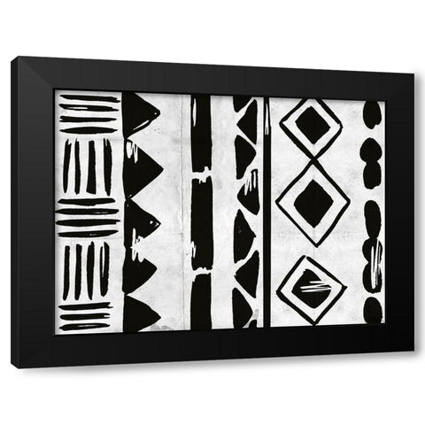 Becoming One IV Black Modern Wood Framed Art Print by Wang, Melissa