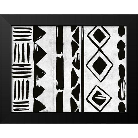 Becoming One IV Black Modern Wood Framed Art Print by Wang, Melissa