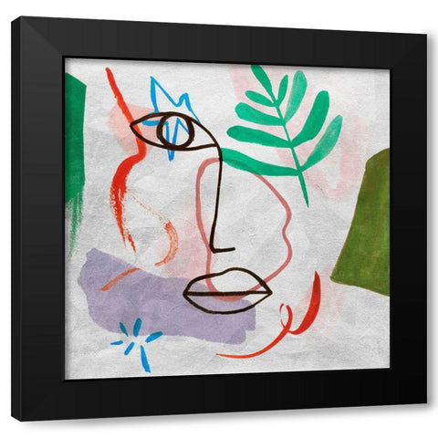 My Daydreams IV Black Modern Wood Framed Art Print by Wang, Melissa