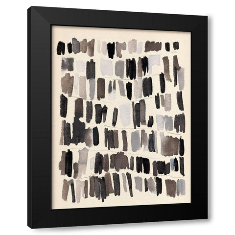 Chalk and Flint IV Black Modern Wood Framed Art Print with Double Matting by Warren, Annie