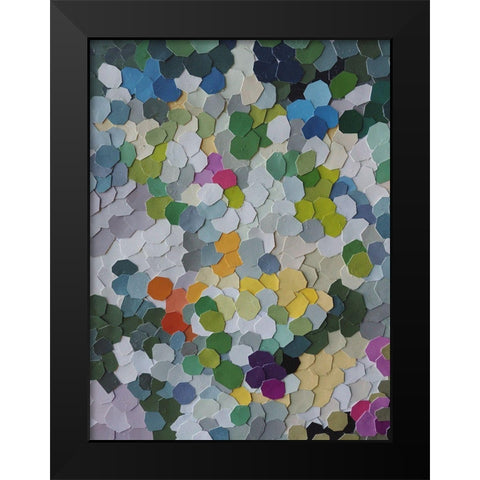 Canne Garden Black Modern Wood Framed Art Print by Good, Coco