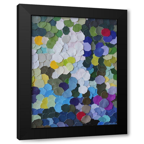 Doris Duke Garden Black Modern Wood Framed Art Print by Good, Coco