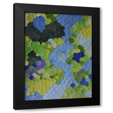 Estes Park Black Modern Wood Framed Art Print by Good, Coco