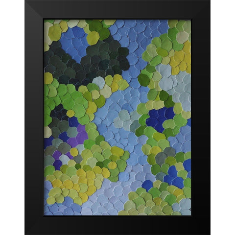Estes Park Black Modern Wood Framed Art Print by Good, Coco