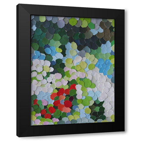 Santa Barbara Black Modern Wood Framed Art Print by Good, Coco