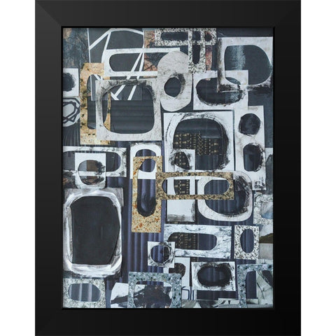 Tunnels of Switzerland Black Modern Wood Framed Art Print by Good, Coco