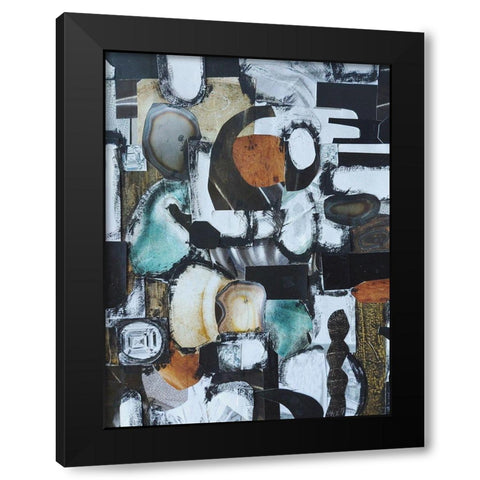 Day At the Spa Black Modern Wood Framed Art Print with Double Matting by Good, Coco
