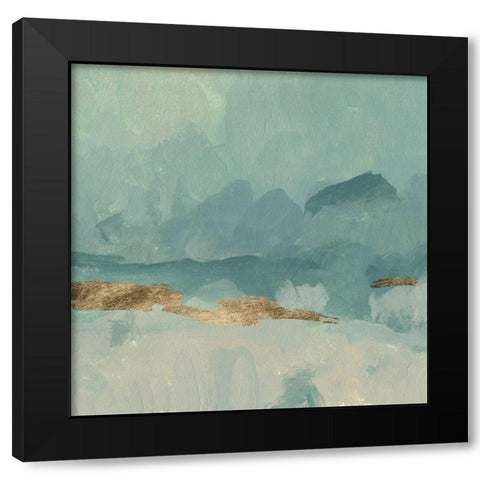 Beryl Hills II Black Modern Wood Framed Art Print with Double Matting by Green, Jacob
