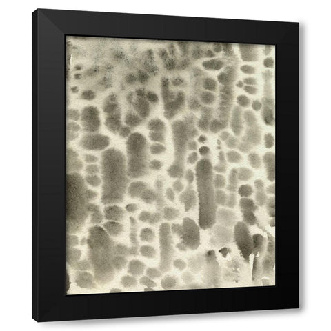 Watercolor Metric I Black Modern Wood Framed Art Print with Double Matting by Caroline, Emma