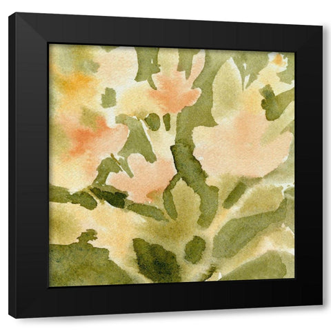 Sweet Bouquet I Black Modern Wood Framed Art Print by Caroline, Emma