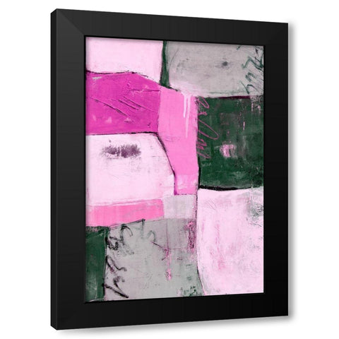 Party Mixer II Black Modern Wood Framed Art Print with Double Matting by Ashley, Erin