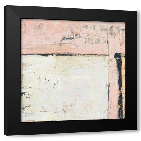 Embraced II Black Modern Wood Framed Art Print by Ashley, Erin
