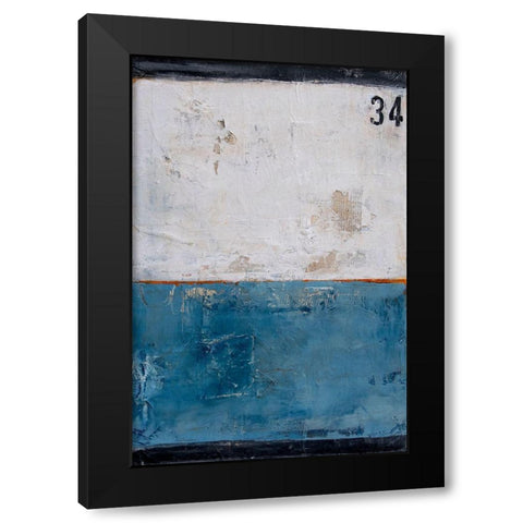 Take 34 Black Modern Wood Framed Art Print with Double Matting by Ashley, Erin