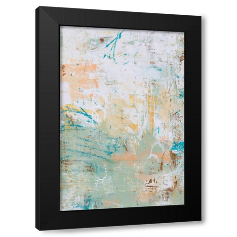 Island Jungle Black Modern Wood Framed Art Print with Double Matting by Ashley, Erin