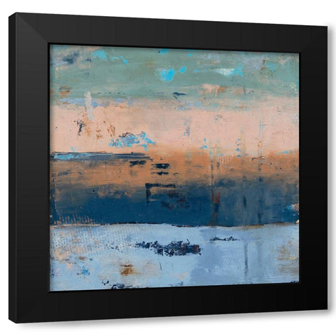 Urban Canyon Black Modern Wood Framed Art Print by Ashley, Erin