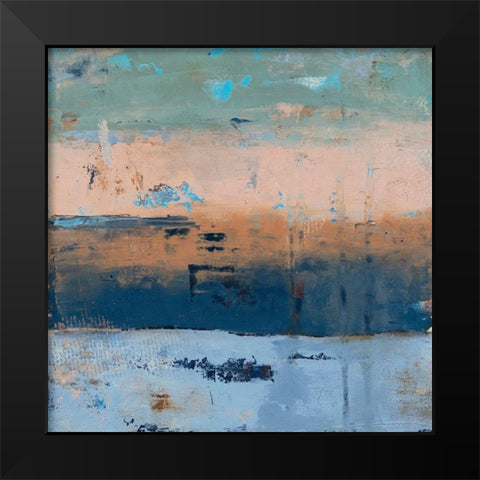 Urban Canyon Black Modern Wood Framed Art Print by Ashley, Erin