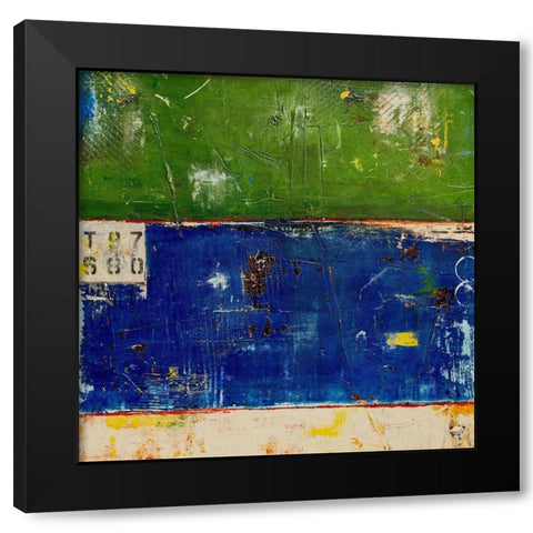 Home Base Black Modern Wood Framed Art Print by Ashley, Erin