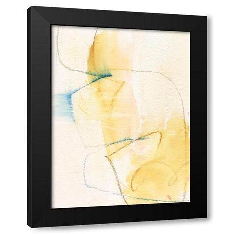 Barxan I Black Modern Wood Framed Art Print by Jachimiec, Sue